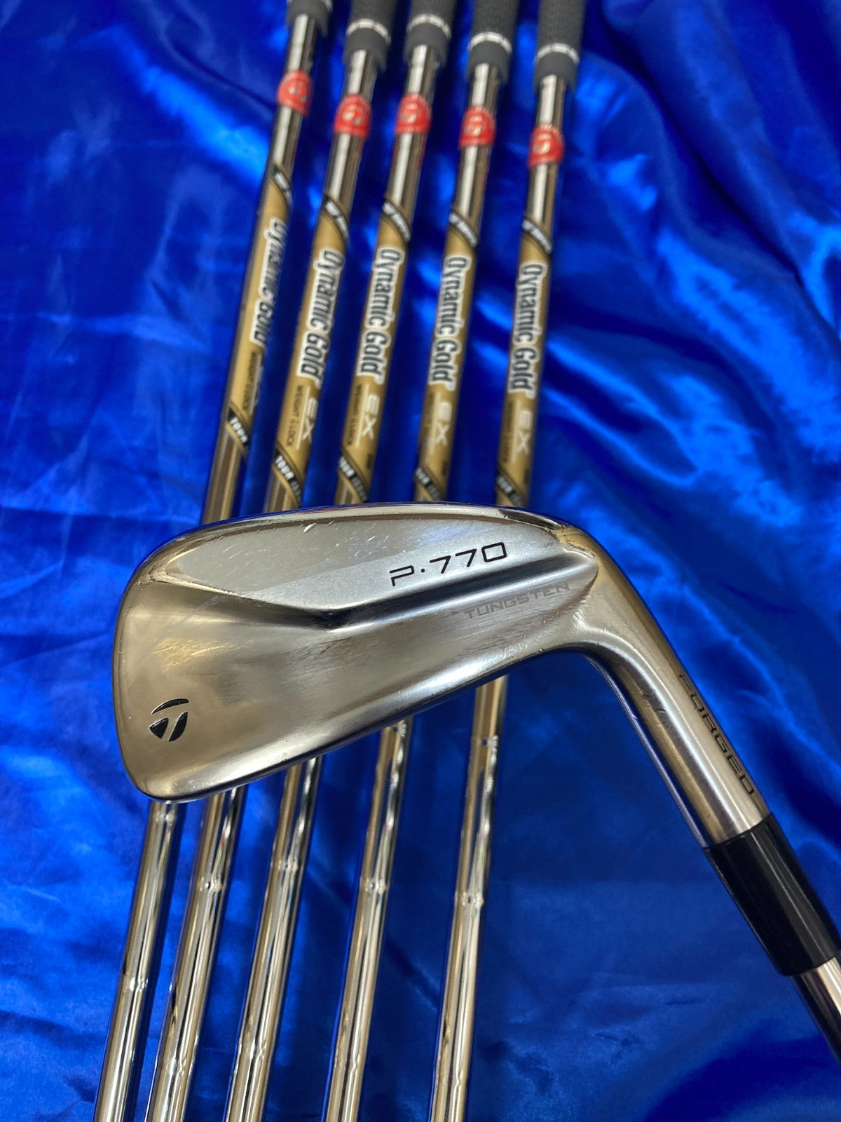 TaylorMade P770 2020 Iron Set 5 PW 6pcs Dynamic Gold EX Tour Issue X100 RH 40159