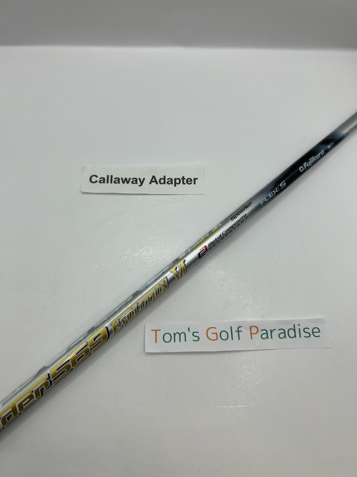 Fujikura Speeder 569 EVOLUTION Ⅵ Stiff Driver Shaft 44 in Callaway adapter *28230
