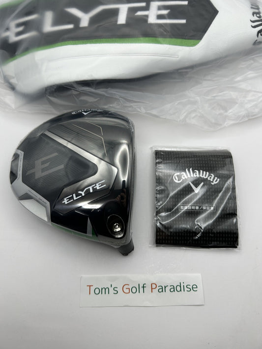 Callawau ELYTE X 10.5 Driver Head Only With Head Cover Right Handed New0