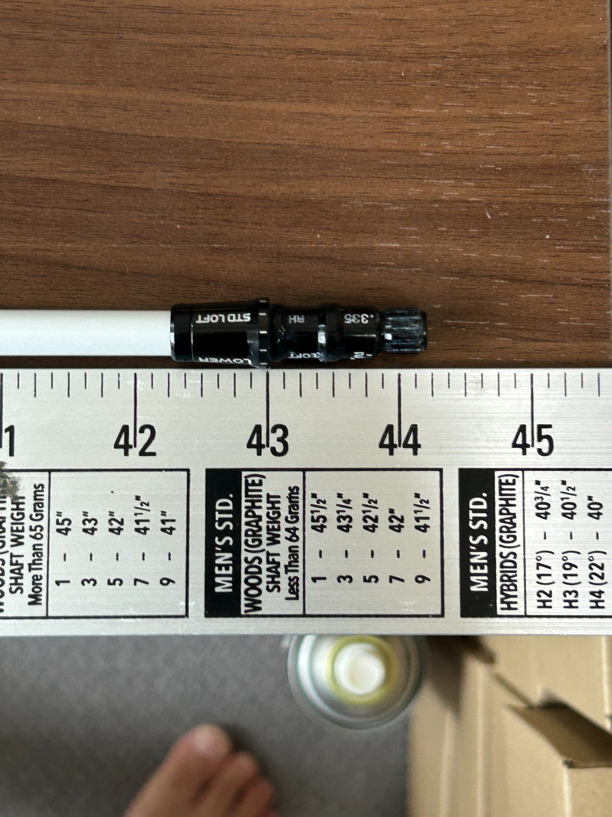 Graphite Design TOUR AD HD 6 S Driver Shaft 44.125 in TaylorMade Adapter *301120