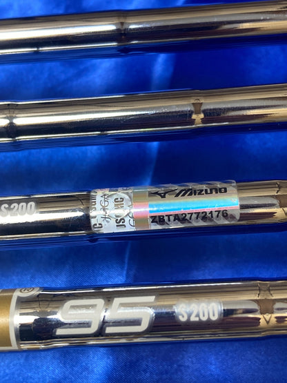 Mizuno Pro 245 Forged Iron Set 5 PW,G 7pcs Dynamic Gold 95 S200 RH 401417