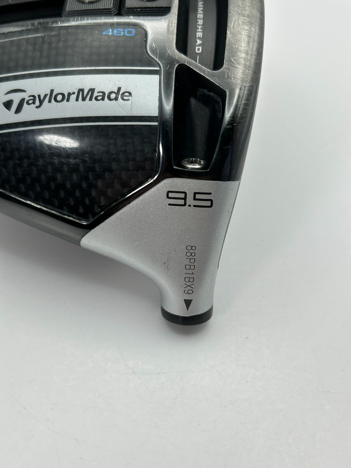 TaylorMade M3 460 9.5 driver head only right handed 252917