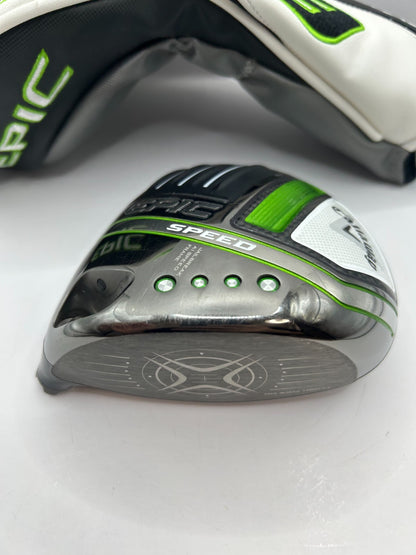 Callaway EPIC SPEED 9.0 driver head only With Head Cover Right Handed 40584