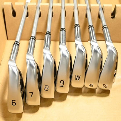PING G430 Iron Set 6 PW 45° 50° 7 Clubs Speeder NX 35 RH Used6