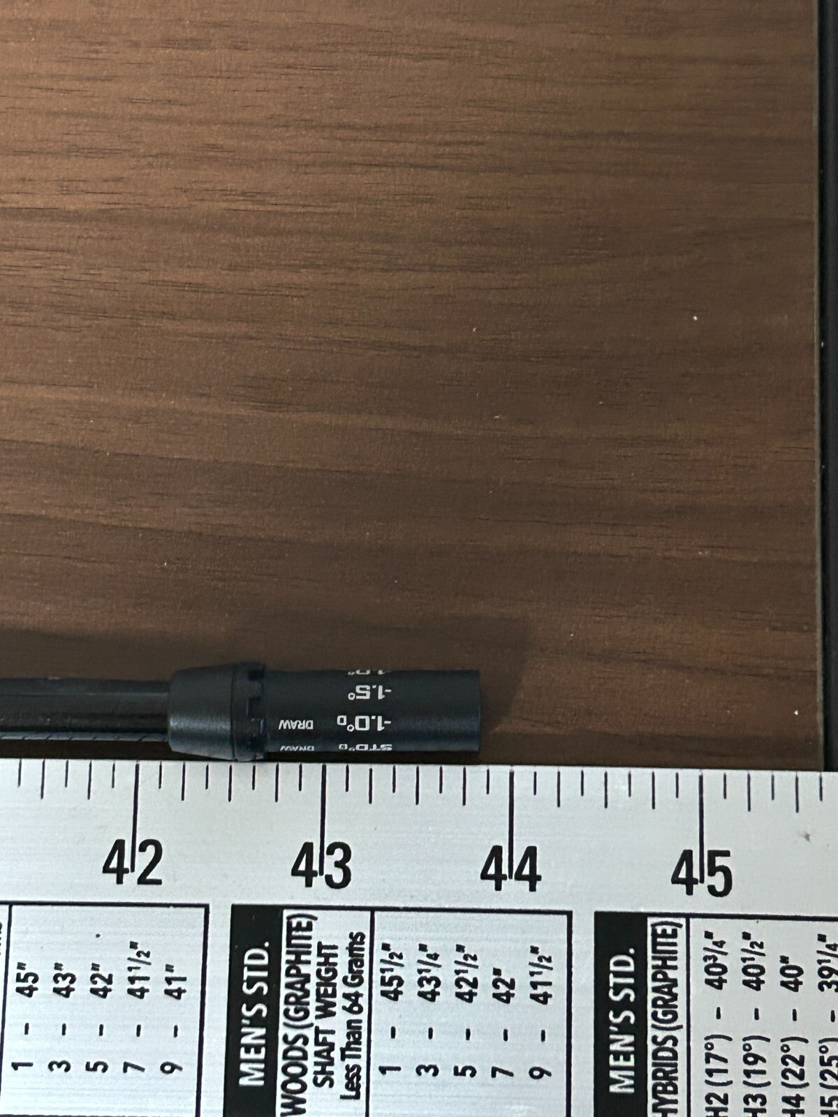 Graphite Design TOUR AD CQ-5 Stiff Driver Shaft 43.75 in Cobra Adapter *108416