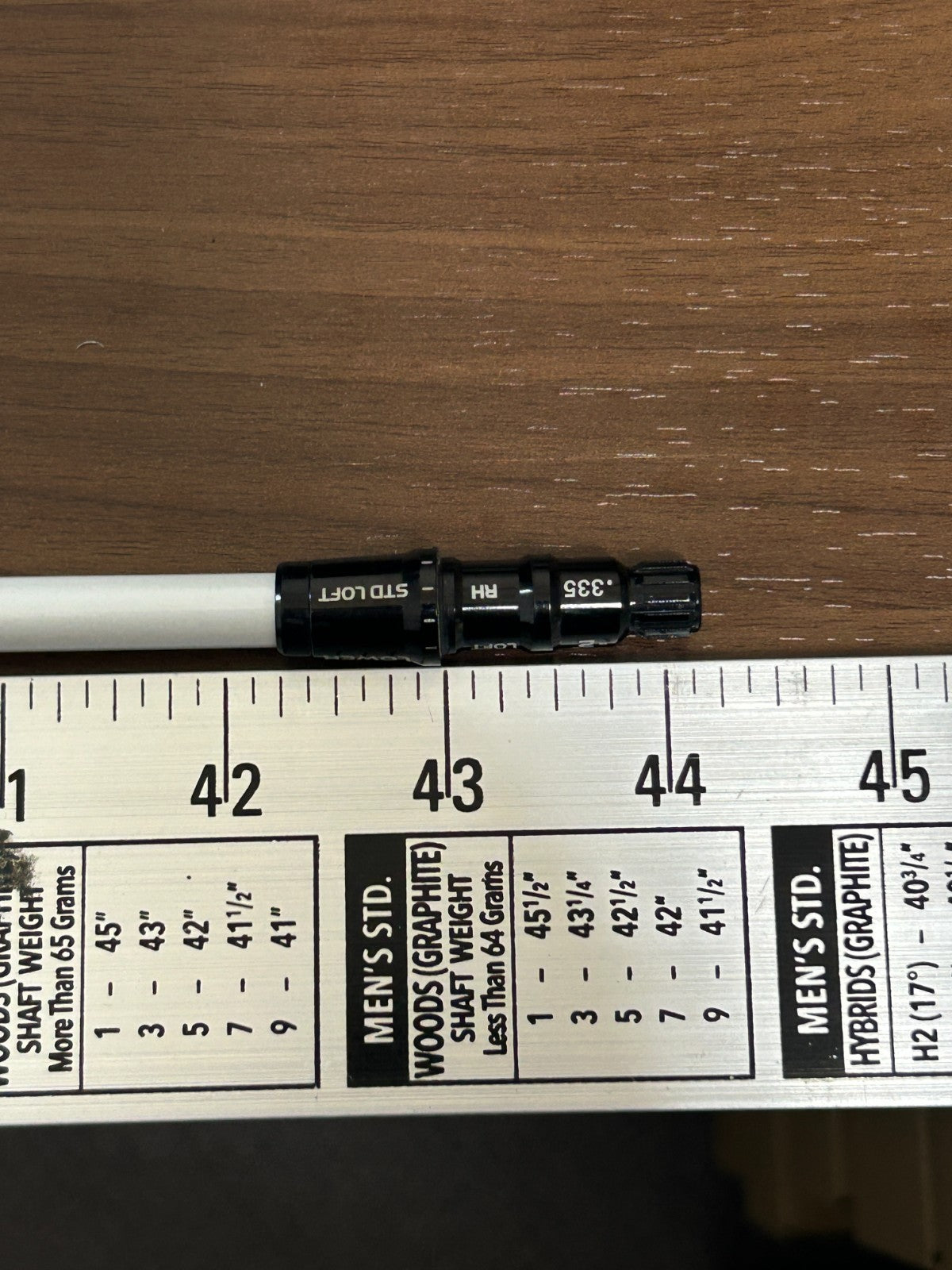 Graphite Design TOUR AD HD 6 S Driver Shaft 44.125 in TaylorMade Adapter *284320