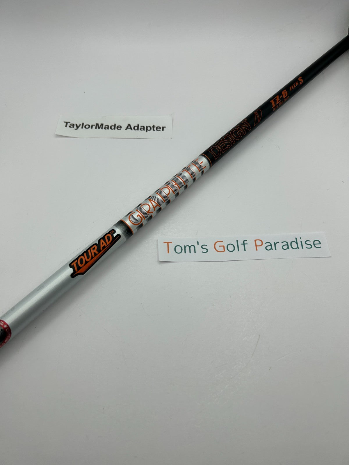 Graphite Design TOUR AD IZ-6 Stiff Driver Shaft 44 in TaylorMade adapter *22350