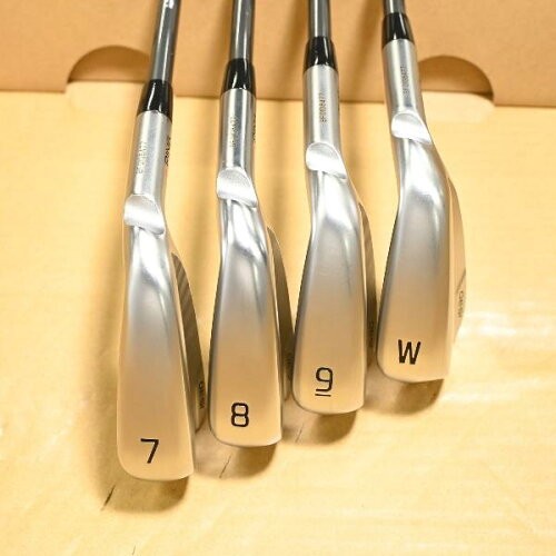 PING i530 Iron Set 7 PW 4 Clubs Fujikura MCI 60 R Flex RH Used Japan6