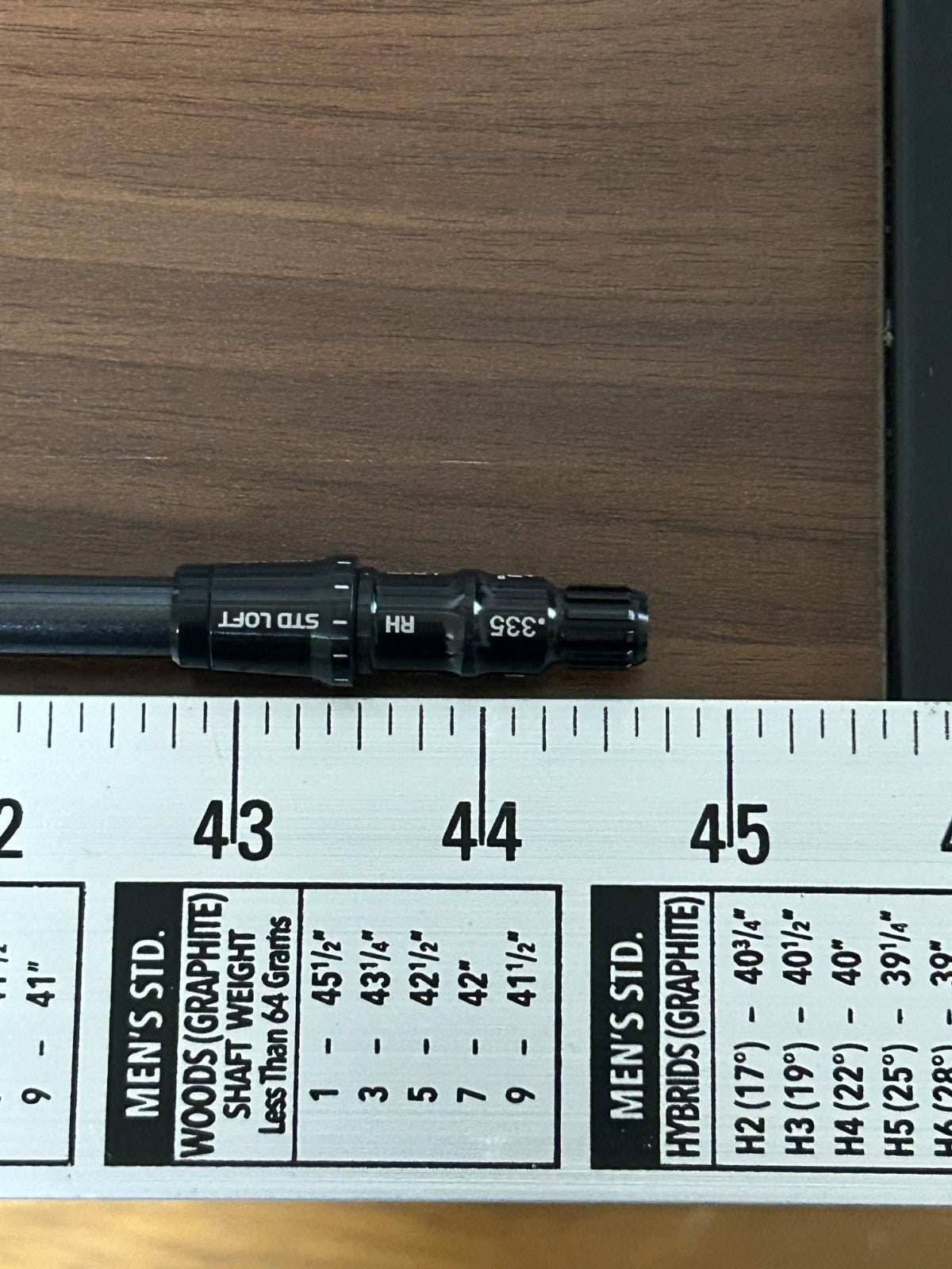 Mitsubishi Diamana TM50 Stiff Driver Shaft 44.675 in TaylorMade Adapter *235319