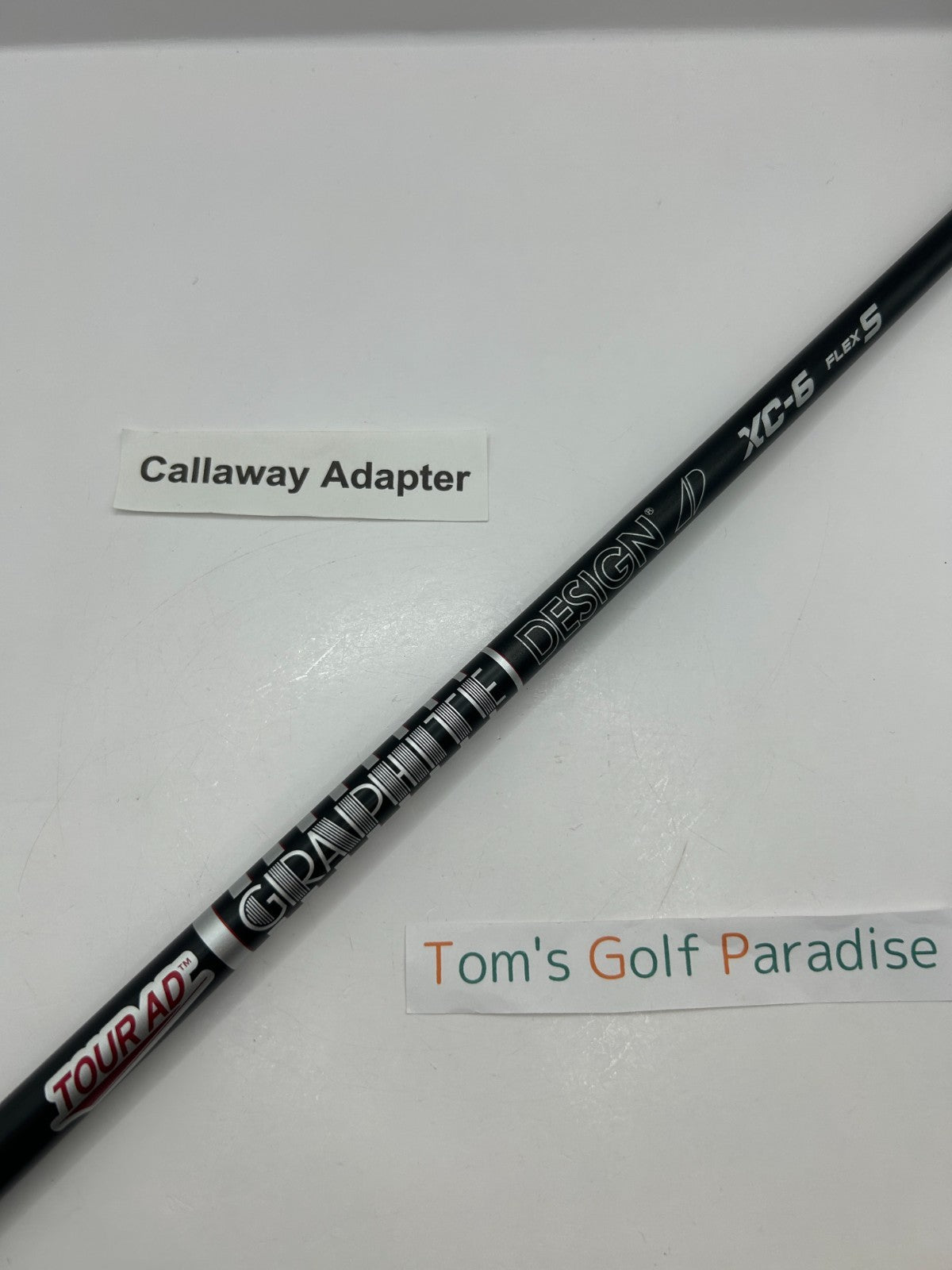 Graphite Design TOUR AD XC 6 Stiff Driver Shaft 44 in Callaway Adapter *28890