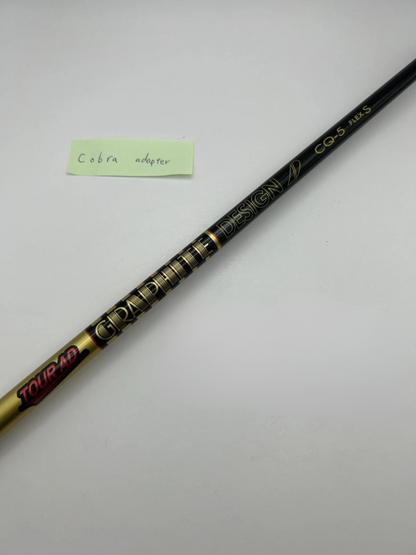 Graphite Design TOUR AD CQ-5 Stiff Driver Shaft 43.875　in Cobra adapter *15070