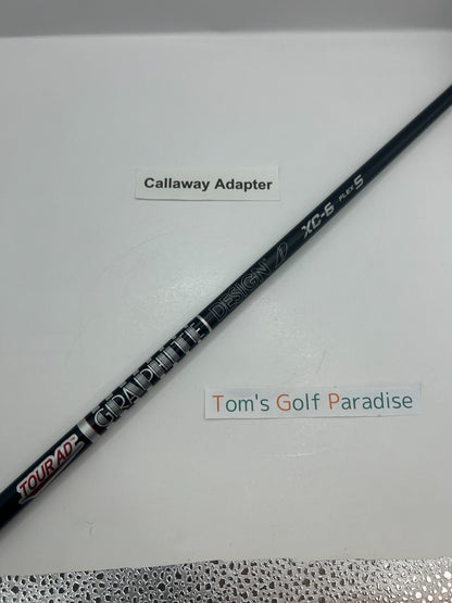 Graphite Design TOUR AD XC 6 S Driver Shaft 44 in Callaway Adapter *31410