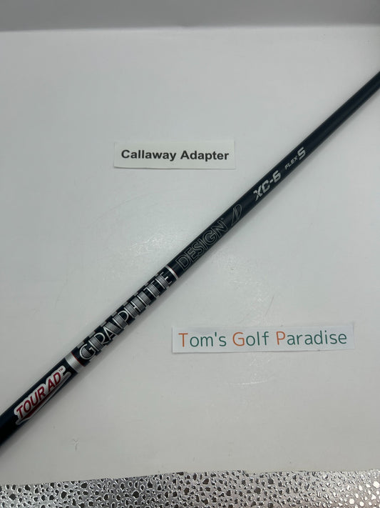 Graphite Design TOUR AD XC 6 S Driver Shaft 44 in Callaway Adapter *31410