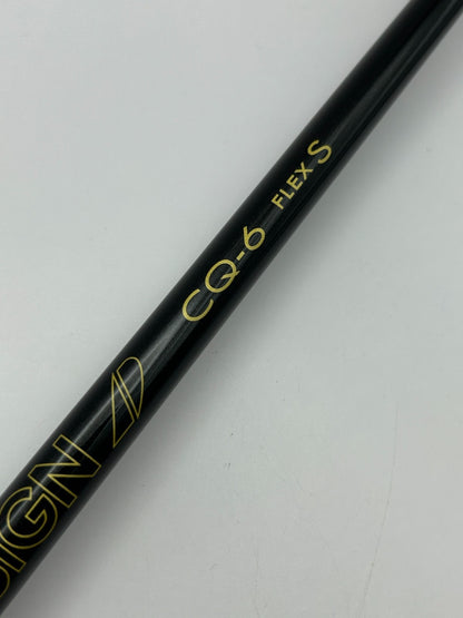 Graphite Design TOUR AD CQ 6 Stiff Driver Shaft 44.25in TaylorMade adapter 14561