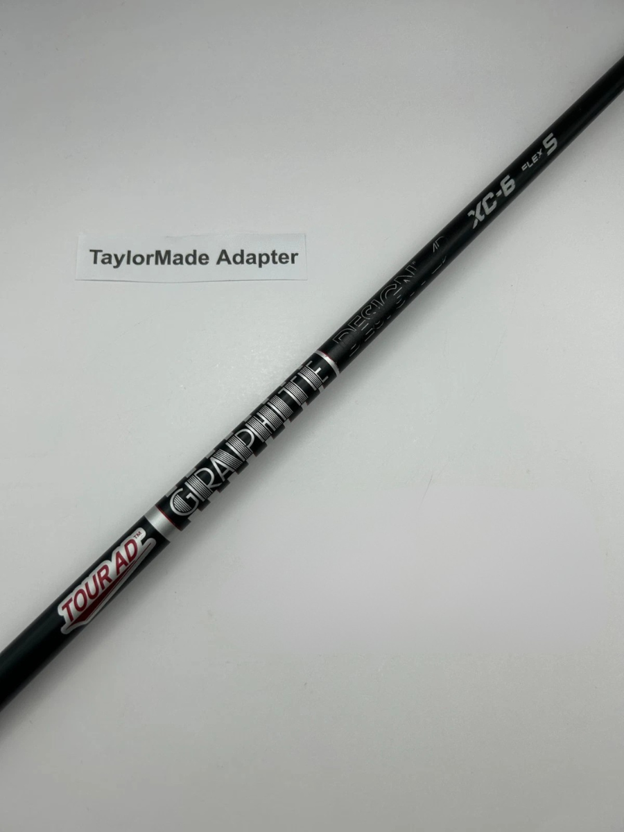 Graphite Design TOUR AD XC 6 S Driver Shaft 44.125 in TaylorMade Adapter *13250