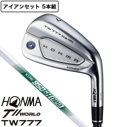 HONMA GOLF TW777 PCB MAX Iron Set 5pcs 6 10 N.S.PRO 950GH neo S Flex New0