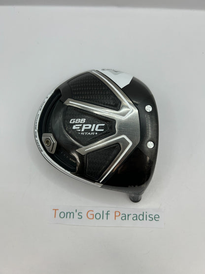 Callaway GBB EPIC STAR 10.5 Black driver head only Right Handed from Japan 39650