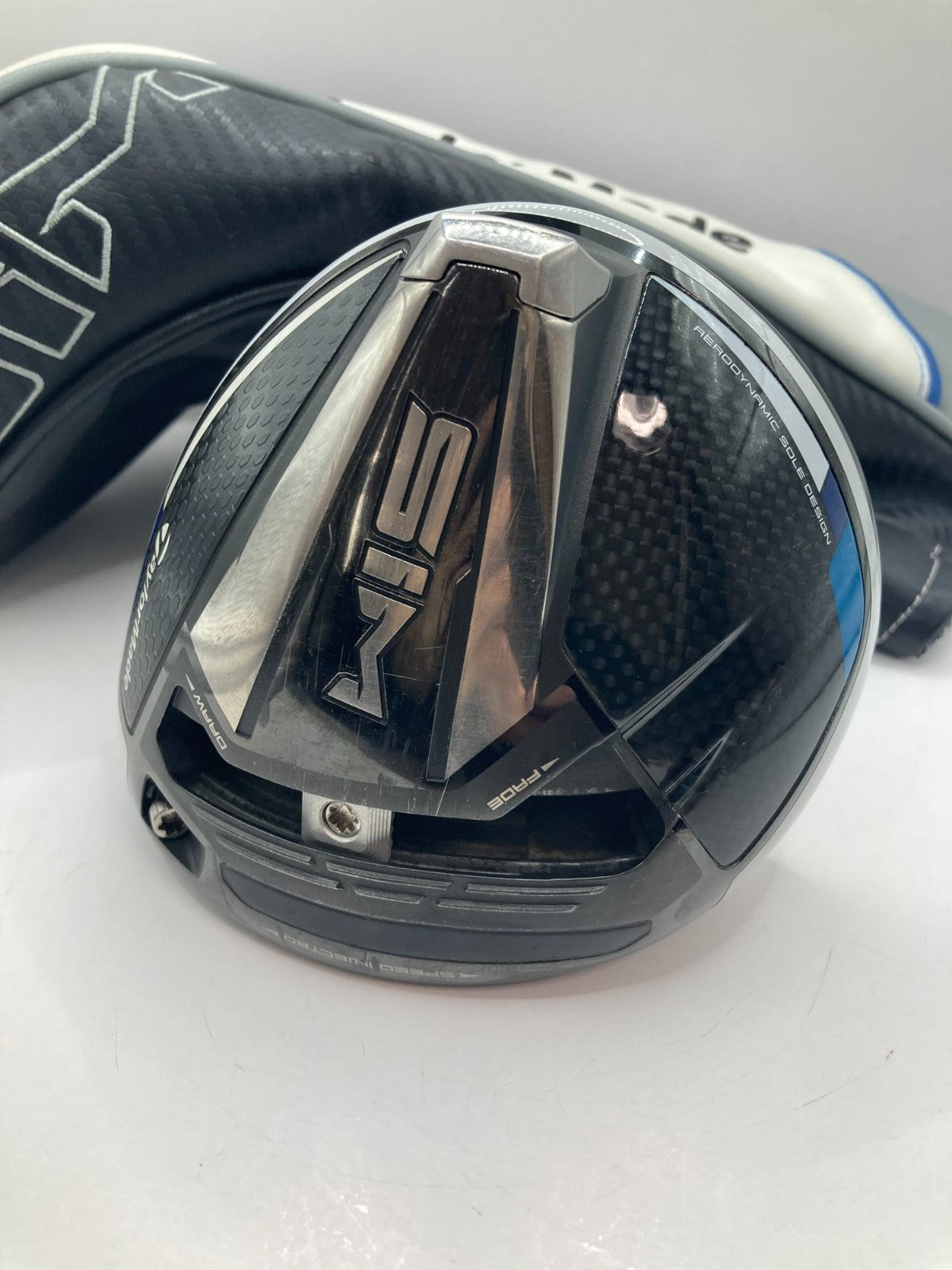 TaylorMade SIM 9.0 driver head only with head cover right handed from japan 406917