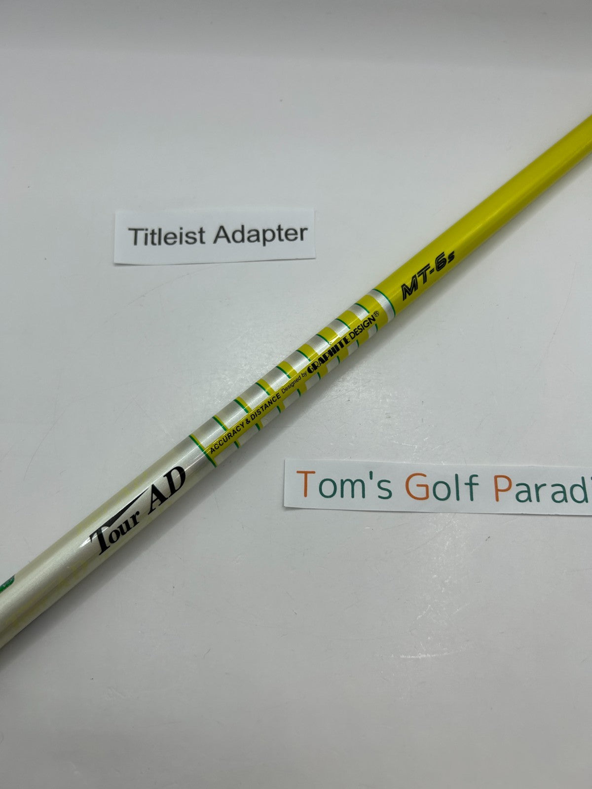 Graphite Design TOUR AD MT 6 Stiff Fairway Wood Shaft Titleist adapter *25170