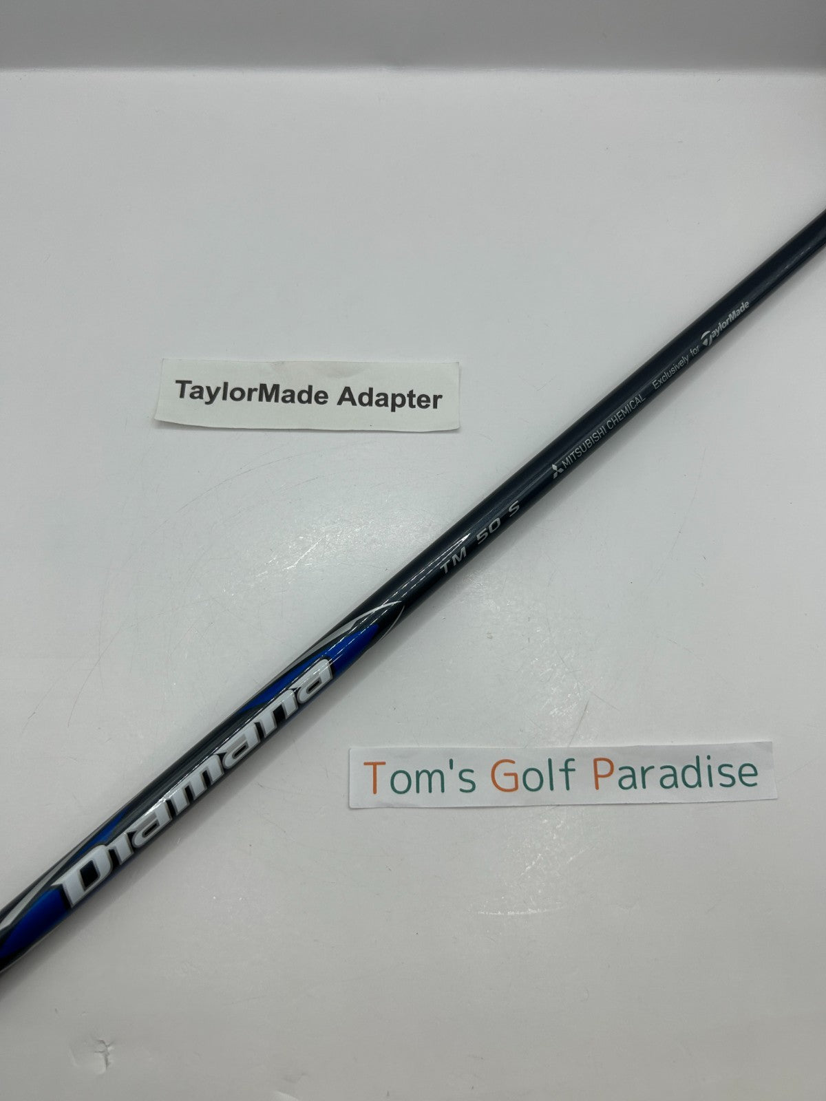 Mitsubishi 2025 Diamana BLUE TM50 S Qi35 Driver Shaft TaylorMade adapter *29800