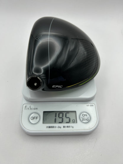 Callaway EPIC Flash subzero 9.0 driver head only Right Handed from Japan 308123