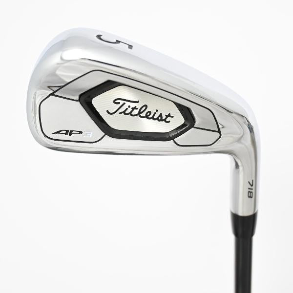 Titleist AP3 718 Iron Set 5 W 7 Clubs Titleist MCI 70 R RH Used0