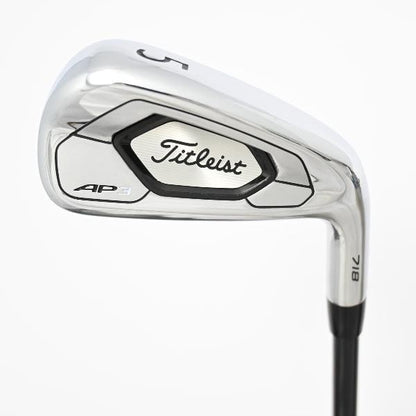Titleist AP3 718 Iron Set 5 W 7 Clubs Titleist MCI 70 R RH Used0