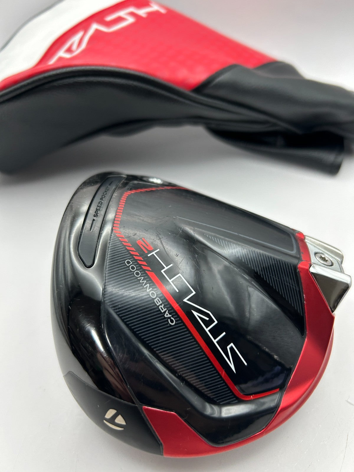 Taylormade Stealth2 9.0 driver head only with head cover Right Handed 25583