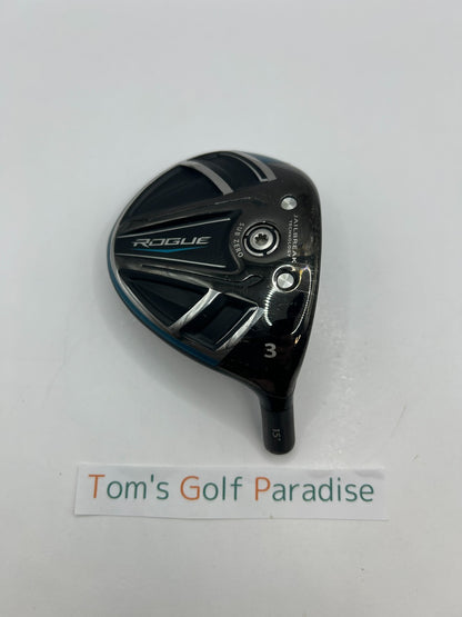 Callaway ROGUE SUBZERO 3W 15 Fairway Wood head only Right-Handed from japan 36430