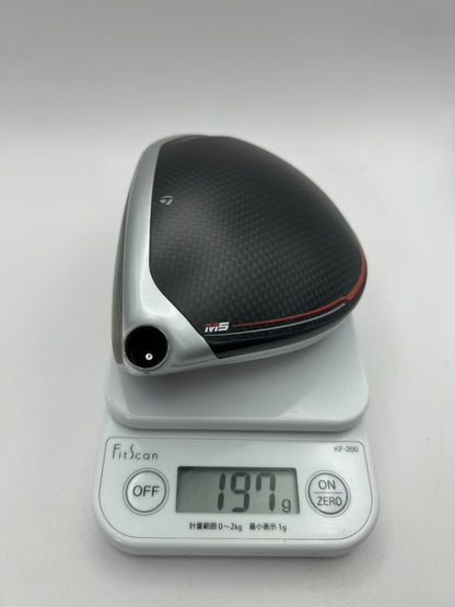 Taylormade M5 9.0 driver head only right handed golf from japan 296523