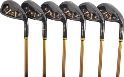 MUTSUMI HONMA Golf Iron Set 5 PW MH 777 RH Black One Length graphit FLEX R1