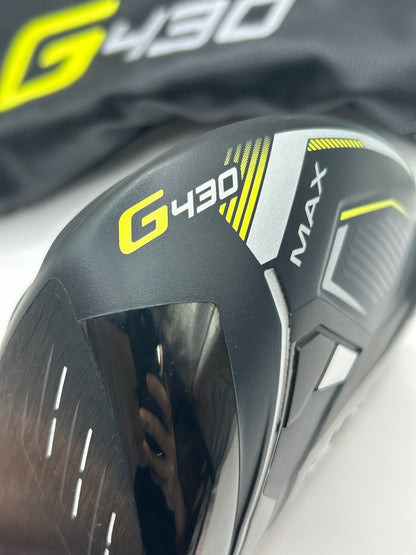 Ping G430 MAX 9.0 Driver Head Only with head cover Left Handed 384120