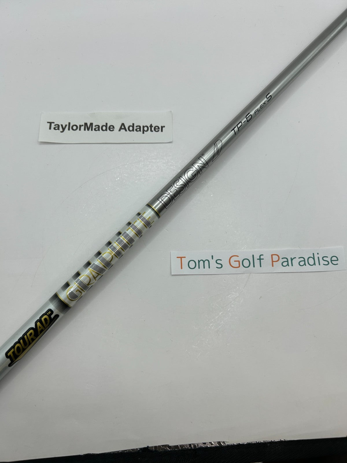 Graphite Design TOUR AD TP-6 Stiff Driver Shaft 44 in TaylorMade adapter *24360