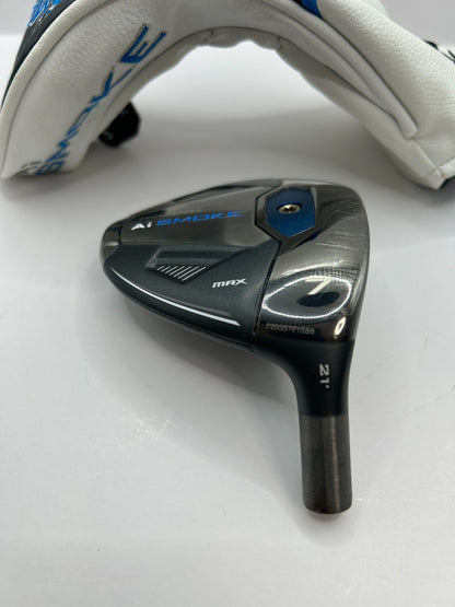 Callaway Paradym AI Smoke MAX 7W Fairway Wood Head Only With Head cover *36101