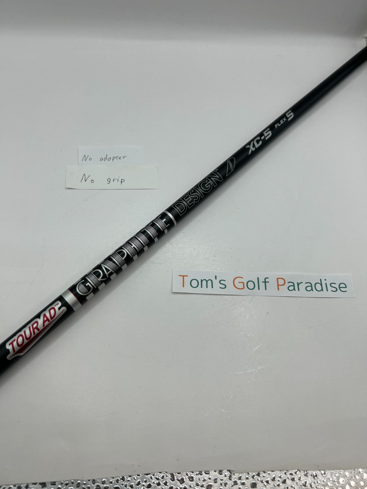 Graphite Design TOUR AD XC 5 Stiff Driver Shaft 43.5 in No adapter No grip *24590