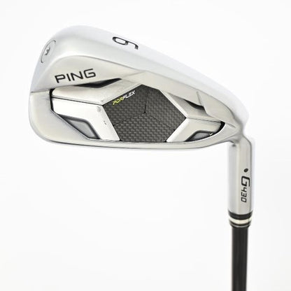 PING G430 Iron Set 6 PW 45° 50° 7 Clubs ALTA J CB BLACK S RH Used0