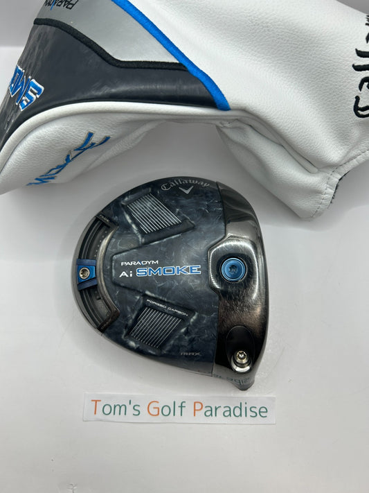 Callaway AI Smoke MAX 10.5 Driver Head Only RH With Head cover 39010