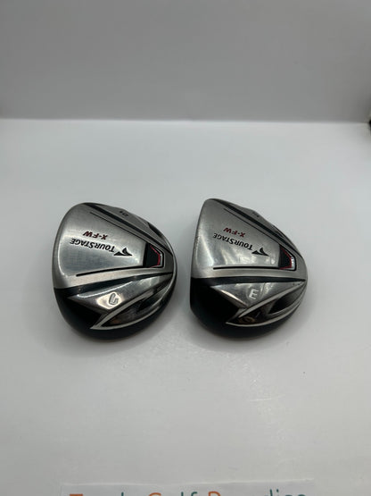 Bridgestone TourStage X FW 3W 7W Fairway Wood Head onlyu Set RH Japan 37333