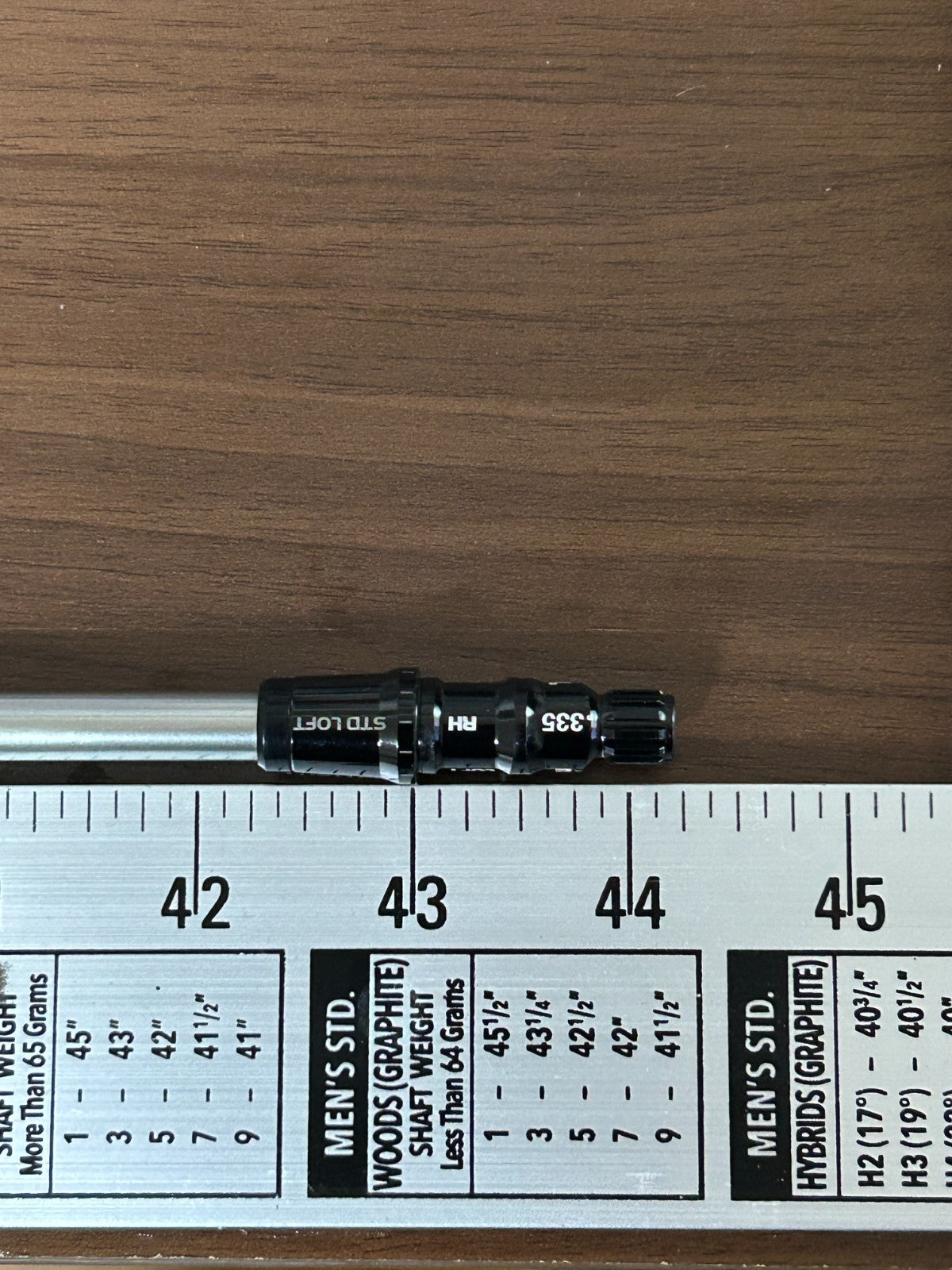 Graphite Design TOUR AD TP 6 S Driver Shaft 44.125 in TaylorMade Adapter *222721