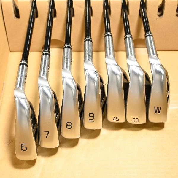 PING G430 Iron Set 6 PW 45° 50° 7 Clubs ALTA J CB BLACK S RH Used6