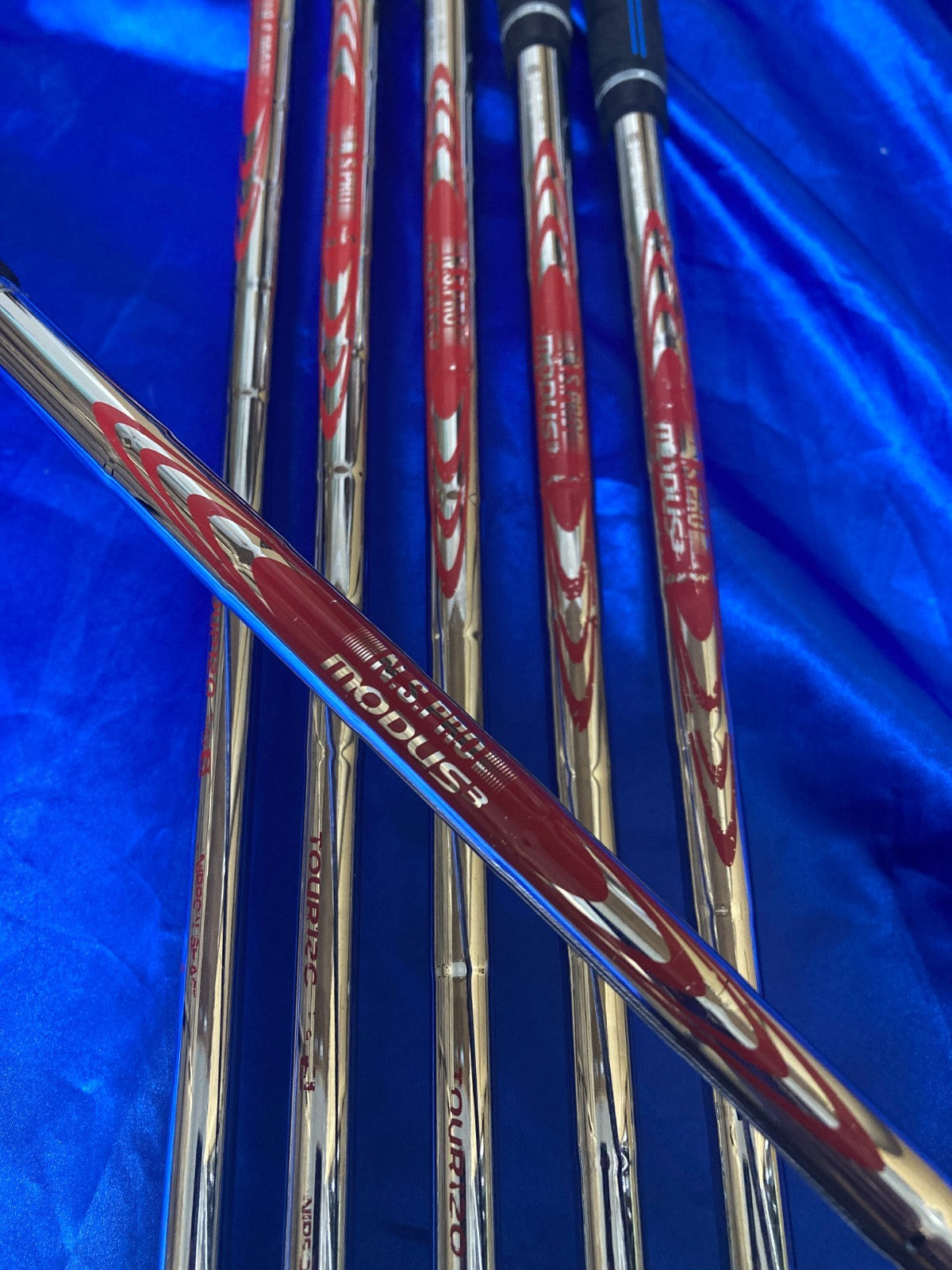 Mizuno Pro 225 Iron Set 5 PW 6 Clubs N.S.PRO MODUS3 Tour 120 Stiff RH Used 402415