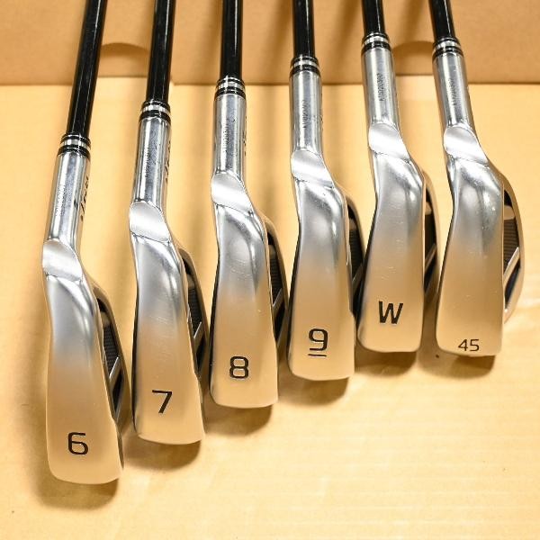 PING G430 Iron Set 6 PW 45° 6 Clubs ALTA J CB BLACK S RH Used6