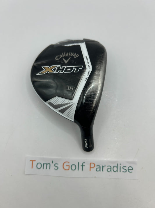 Callaway X HOT PRO 3W 15 Fairway Wood head only Right-Handed from japan 36440