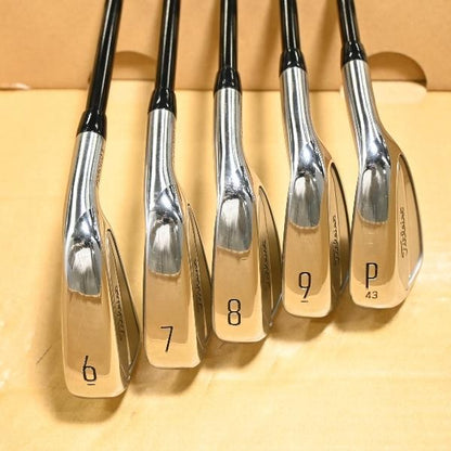 Titleist T200 2023 Iron Set 6 PW 5 Clubs TENSEI AV RED AM2 R RH Used7