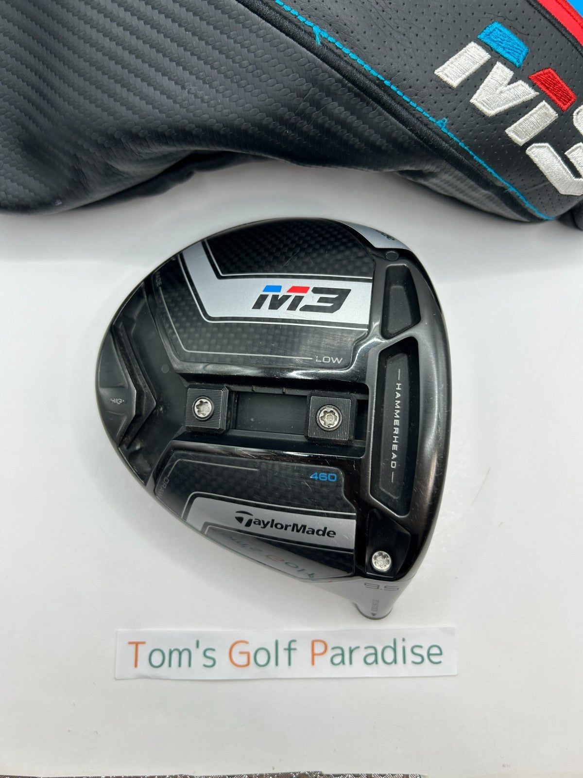 TaylorMade M3 460 9.5 driver head only right handed golf from japan 38290