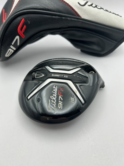 Titleist 917 F2 15 fairway wood Head only Right Handed from japan 29632