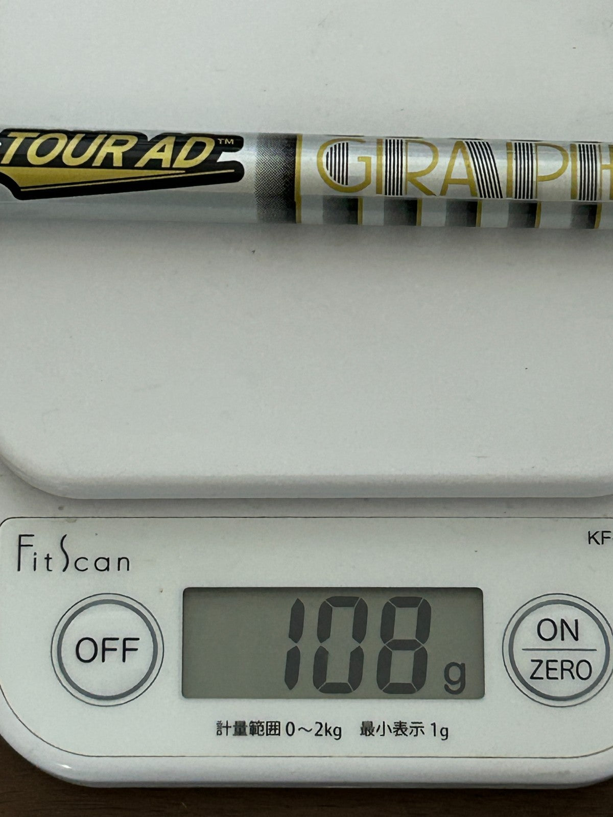 Graphite Design TOUR AD TP 6 Stiff Fairway Wood Shaft 40.5 in No adapter *153323