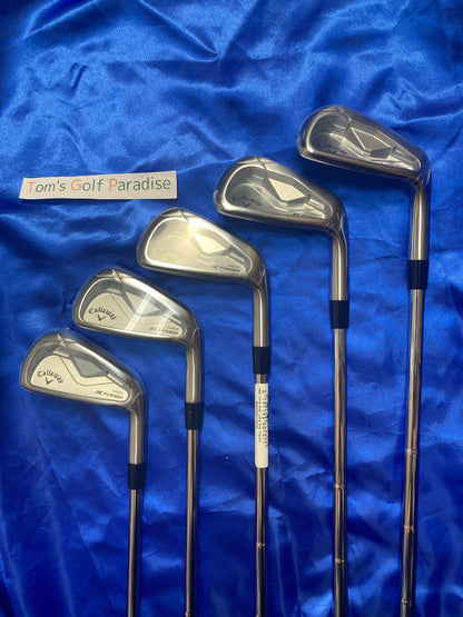 Callaway X Forged MAX Iron 2025 6 pw 5 piece set DG MID115 S200 37050