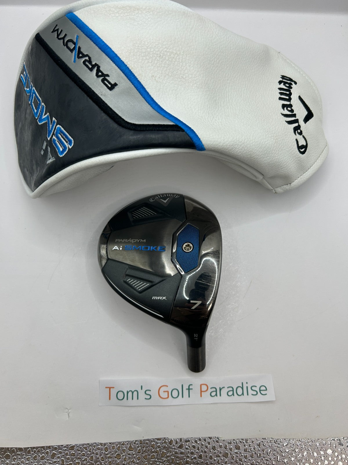 Callaway Paradym AI Smoke MAX 7W Fairway Wood Head Only With Head cover *36100