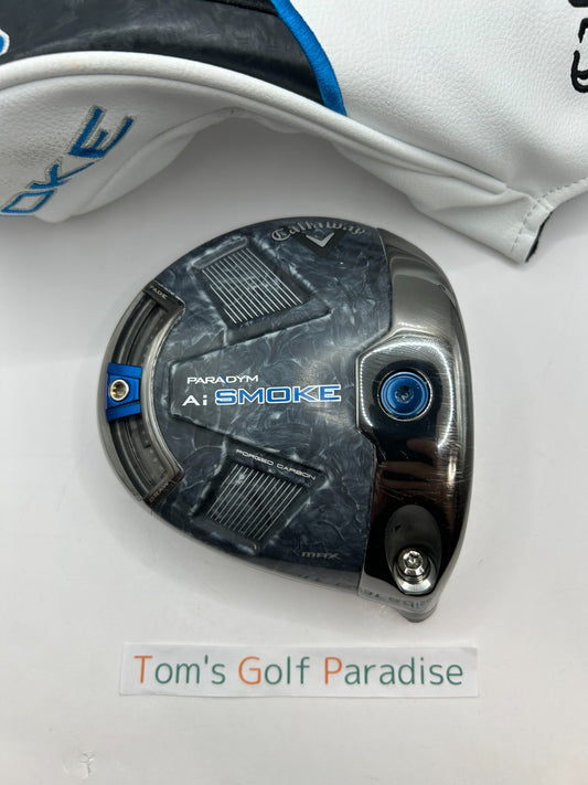 Callaway AI Smoke MAX 10.5 Driver Head Only RH With Head cover 39120
